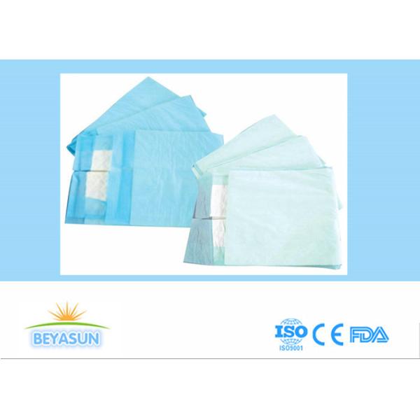 Sanitary Disposable Absorbent Bed Sheets / Disposable Mattress Pads 10 Pcs Bag