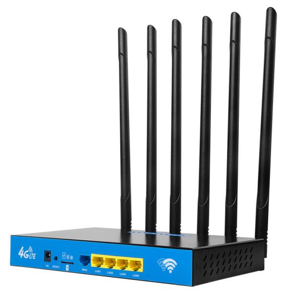 Speed 1000 Mbp/s Datarate DL 600Mbps/UL 50Mbps LTE VPN Router for at Www.wavetelco.com