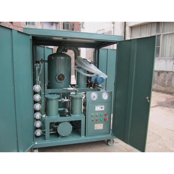 Weather proof type vacuum transformer oil purifier, insulating oil filter machine
