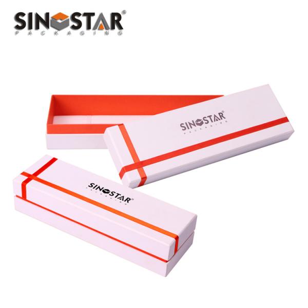 Customized Cardboard Jewelry Packaging Box with Poly Bag Packing Way and