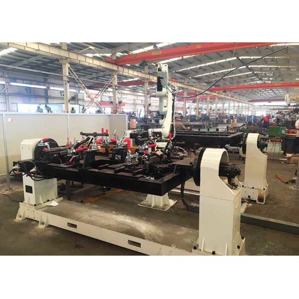 Engine Base Robotic Welding Systems Agricultural Vehicles Customerized Color