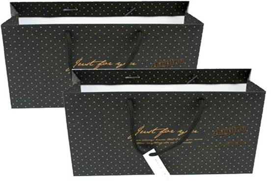 Custom Matt Laminated Paper Carrier Bags