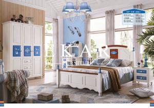  Bedroom Furniture Concise Single Bed Children Bed Manufactures