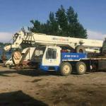 Used Crane Sale in Malaysia , 50 Ton QY50K China XCMG Blue Color Second-hand