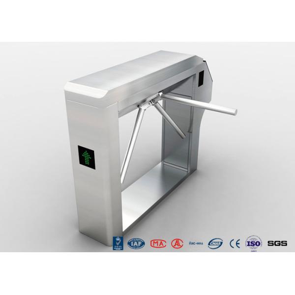 Bar Code Ticketing System Access Control Tripod Turnstile Gate of 304 stainless steel