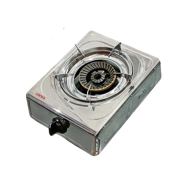 Stainless Steel Single Burner Gas Stove Kitchen Tabletop Cooker