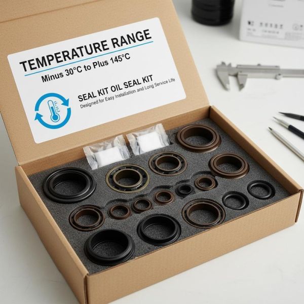 E320C-B Bucket Seal Kit Oil Seal Kit with Temperature Range -30 to +145°C and Operating Speed ≤0.5 M/s for High Pressure Applications Up To 5000 PSI