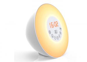  Touch Control Natural Light Alarm Clock , Bedroom Sunrise Simulator Alarm Clock Manufactures