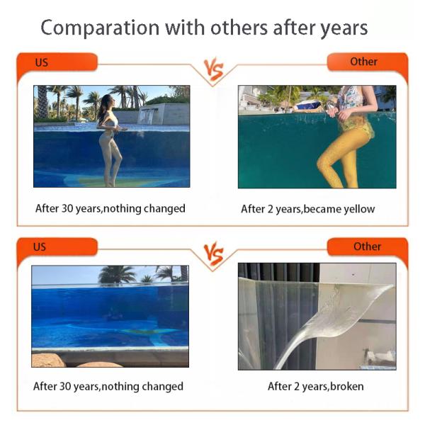 Prefab Swimming Pool Filter System for Clear Water and Low Maintenance in Acrylic Pool