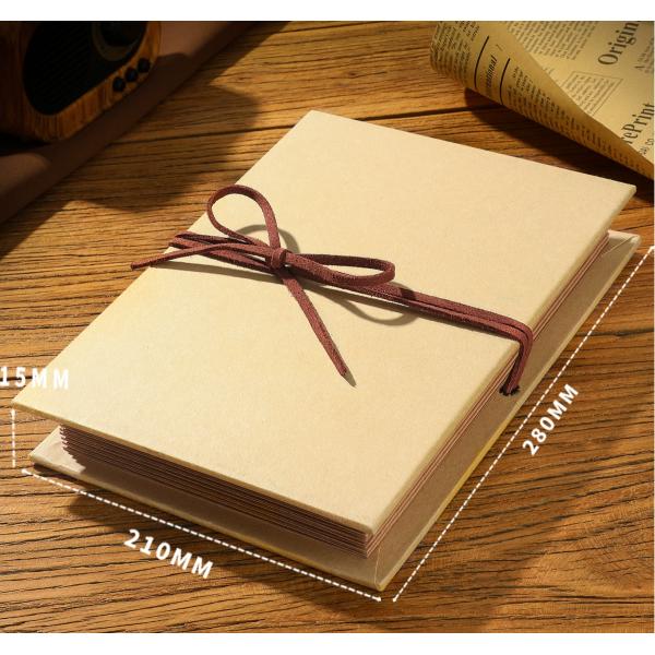 Custom DIY Accordion Fold Photo Album Handmade Couple Book Memory Scrapbook Baby Growth Record Journal