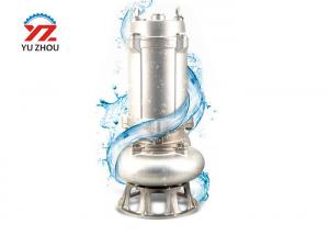  Stainless Steel Submersible Sewage Pump , Submersible Transfer Pump 1hp 5hp Manufactures