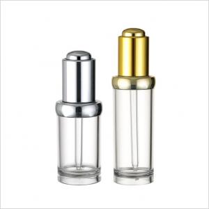 China Thick Wall 20ml Plastic Dropper Bottles 30ml PETG Cylinder Dropper Bottle on sale