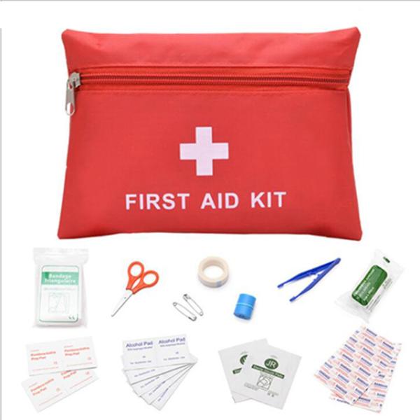 Custom Multifunctional Home Emergency Medical First Aid Kit Bag Portable Outdoor Waterproof Survival First Aid Kit With Supplies