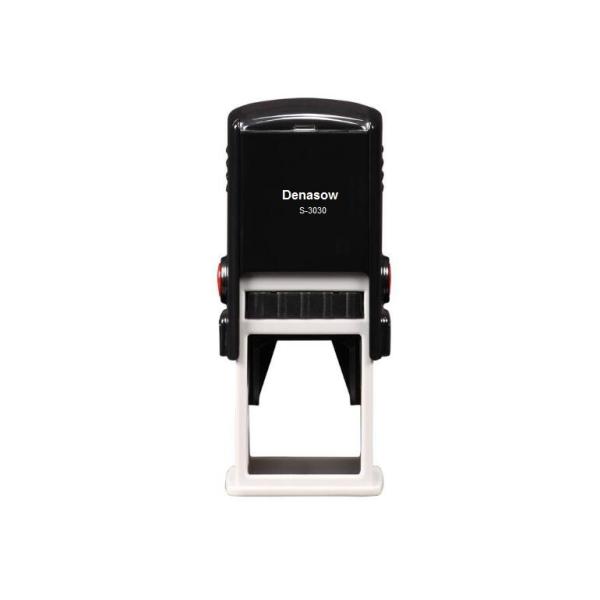 Denasow Square 30x30 mm Black Automatic Stamp /Self-inking Stamper/engrave laser machine