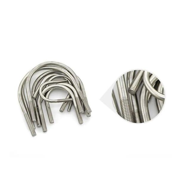 Dacromet Threaded U Bolt DIN3570 M10 M12 Grace 6.8 8.8 Widely Used