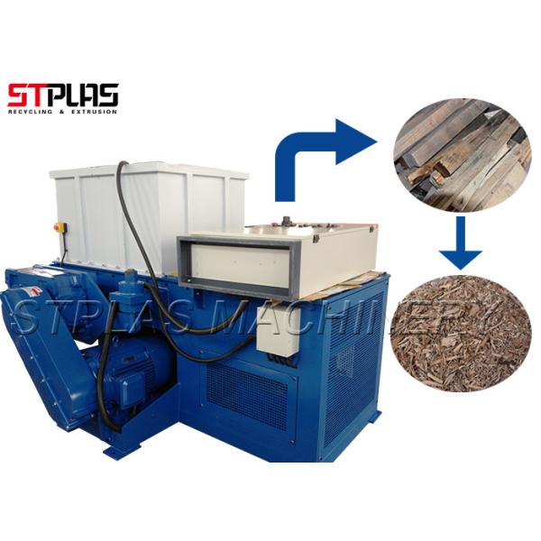 Customized Waste Tyre Shredding Machine / Industrial Plastic Grinder