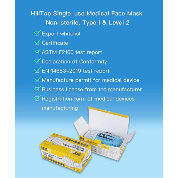 Anti Virus ASTM Disposable 3 Layer Individual Mask