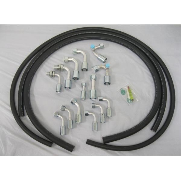 Hydraulic Hose Crimping Machine A/C Hose Crimper Tool Kit