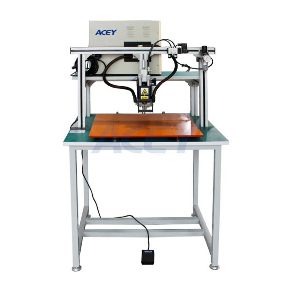 5000A DC Inverter Gantry Manual Lithium Battery Pack Spot Welder With Guide Rail