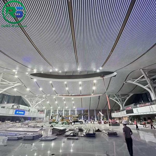 Modern and Simple Design 0.8mm  Thickness Aluminum Wall Panels for Popular Decoration