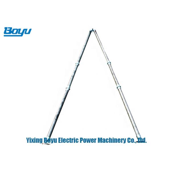 Aluminum Alloy Extension A Shape Tubular Tower Gin Pole Derrick