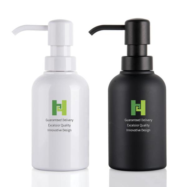 300ml Soap Dispenser Bottles , Plastic Bottle With Pump Dispenser