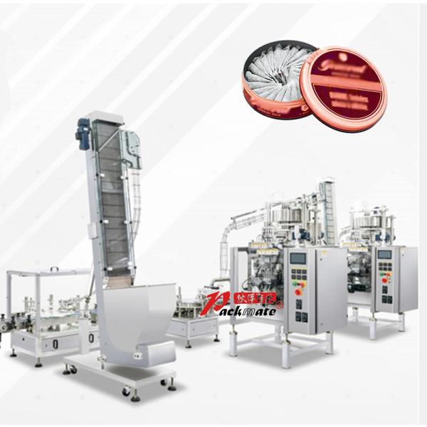 Double High speed Single lane Flat Cutting SNUS Pouch granule and powder Automatic Packaging Machine