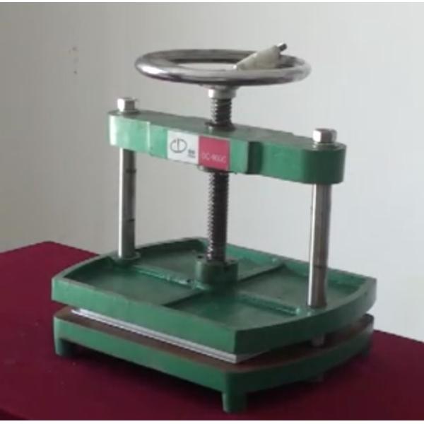 220V / 110V Manual Paper Pressing Machine For A4 Paper