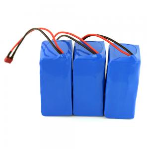  2500mah 14.8V 10Ah 4S4P 18650 Battery Pack For Electronic Fishing Reel Manufactures