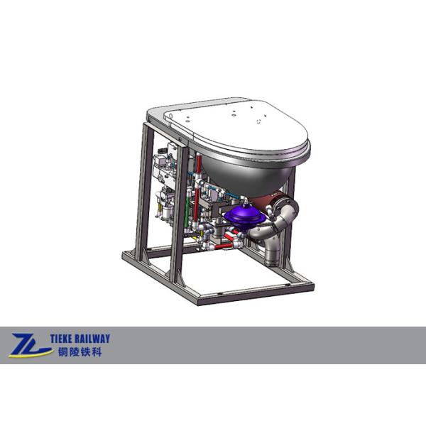 Railway Push Pull Vacuum Toilet System for Passenger Coach