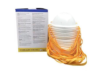 Elastic Headband Disposable Non Woven Face Mask For Textile / Craft Work / Woodworking