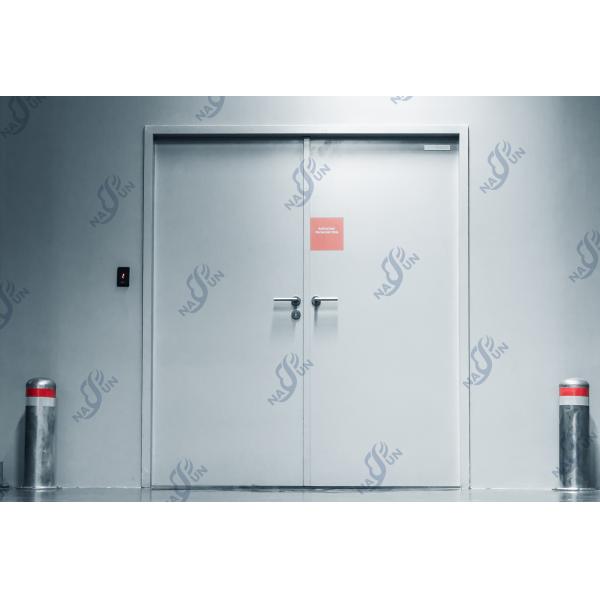 Finished Surface Industrial Steel Door Metal Swing Door For Stairwell OEM ODM