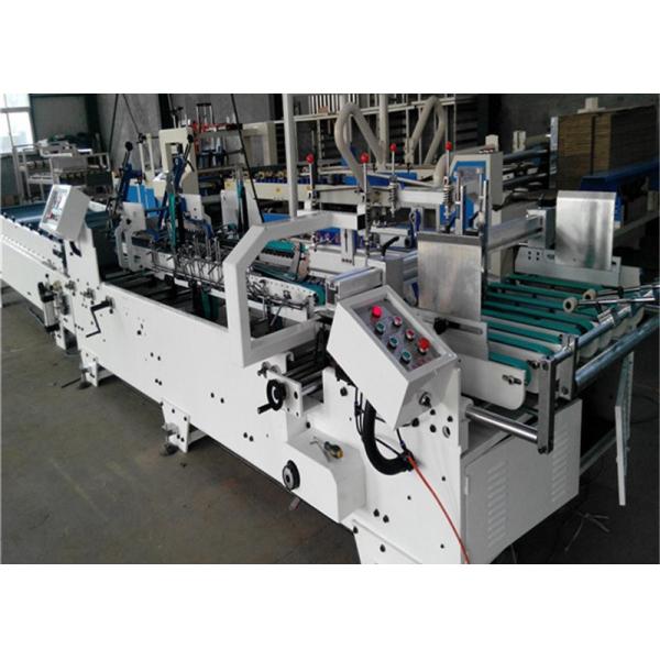 Auto Corrugated Box Carton Folder Gluer Machine