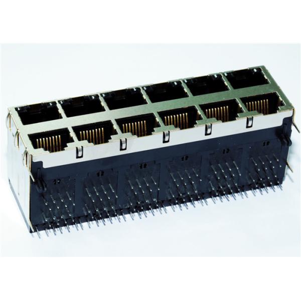 7-1734473-2 RJ45 Multiport Stacked,w/o Shell,15uAu LPJE309XNNL