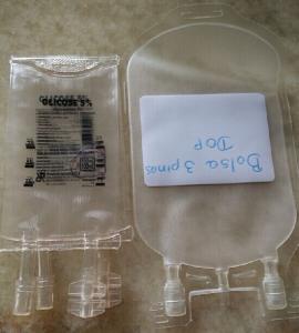  Heat Sealing 50ml Infusion Blood Transfusion Bags Manufactures