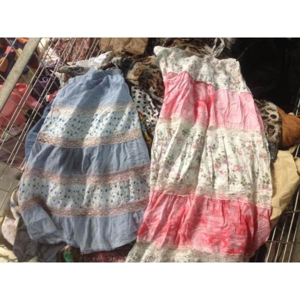 All sizes especially ladies and girls clothes eg skirts dresses  scarfs blouses