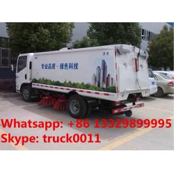 China high quality and best price IVECO yuejin brand road sweeper truck for sale, hot sale YUEJIN brand road sweeper truck for sale