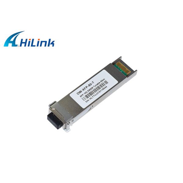 Compatible Cisco 10G XFP Transceiver , XFP 10G ZR 1550nm 80km  tunable With LC Connector