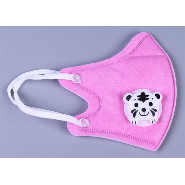 Foldable Kids Disposable Mask Fiberglass Free For Outdoor Indoor Industrial Usage