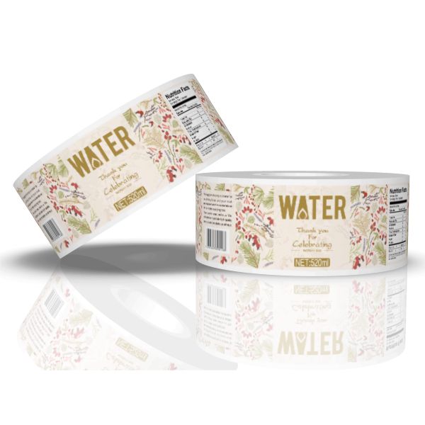 Custom Waterproof Scratch-Off Adhesive Sticker for Beverage Packaging Label