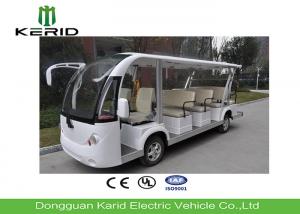  14 Seater Electric Sightseeing Bus Equipped With Effective Shock Absorb Suspension Manufactures