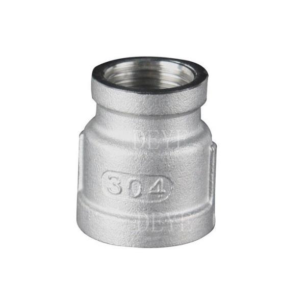 Stainless Steel Screwed Threaded Pipe Fittings Reduce Coupling