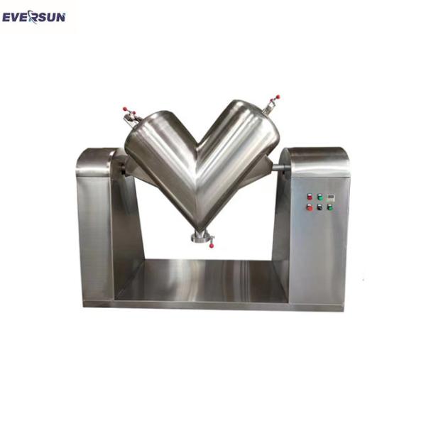 SUS304 / 316L Small V Type Powder Mixer 100L Protein Powder Mixing Machine