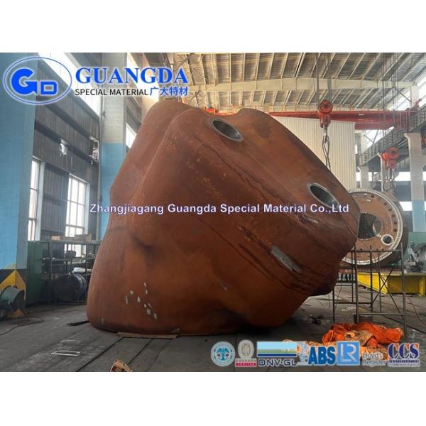 Nacelle Connector Spheroidal Wind Turbine Castings Irons Wind Power Castings QT500-14