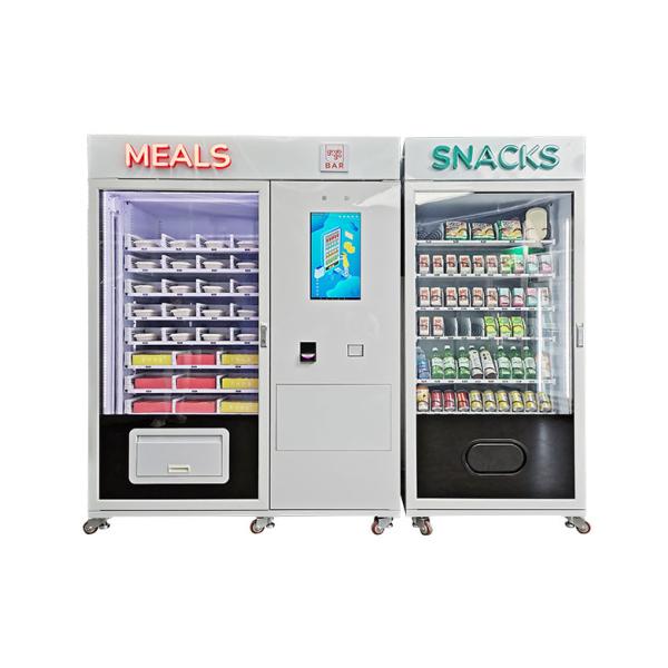 Snack Food Vending Machines For Sale With Refrigeration Touch Screen Micron Smart Vending Machine