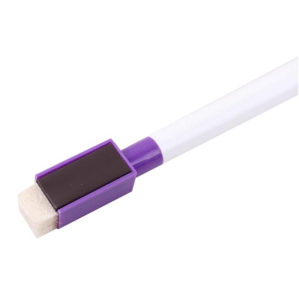 Mini whiteboard marker with brush, dry eraser marker, good quality marker with brush and magnet dry erasable marker pen