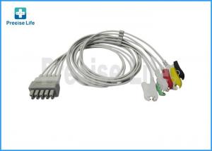  Drager 5956466 ECG trunk cable , Dual pin connector 5 lead ECG Cable Manufactures