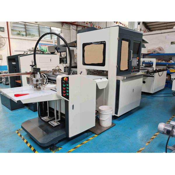 Wine Jewelry Candy Rigid Box Making Machine Gluing Pasting Positioning Wrapping