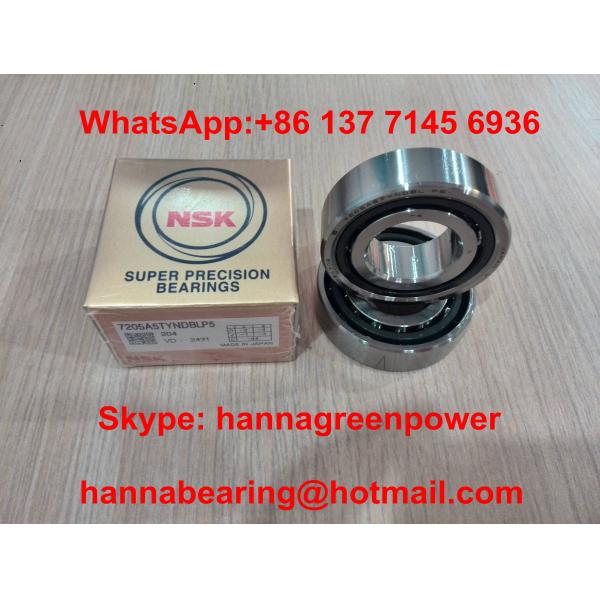 Polyamide Cage 7910A5TYNSULP4 25° Angel Single Row Roller Bearing 50x72x12mm