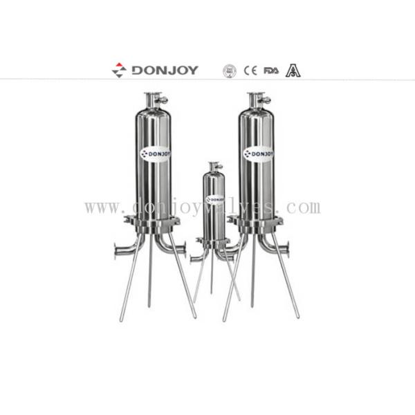 10” Microporous Cartridge Pipeline Filter Single Core SS316L Clamp Type
